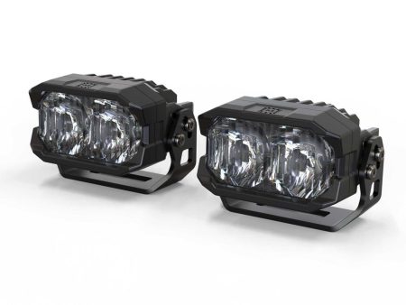 Morimoto LED Pods Jeep Wrangler (2007-2021) [2Banger HXB or NCS System] Combo   Flood   SAE Wide   Spot Beam Pattern Online Hot Sale