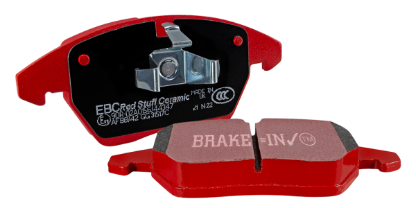 EBC Redstuff Ceramic Brake Pads Mercedes SL-Class R230 5.5L Twin Turbo (08-09) Front or Rear Online Sale