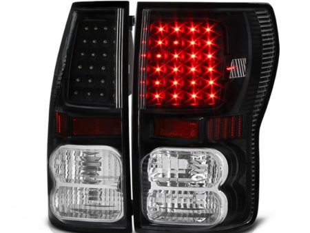 Xtune LED Tail Lights Toyota Tundra (2007-2013) Black   Black Smoked   Smoked on Sale