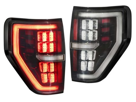 Morimoto Tail Lights Ford F150 (2009-2014) XB LED - Black - Red or Smoked DRL Cheap