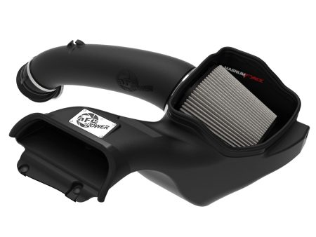 aFe Cold Air Intake Ford F150 V8 5.0L (21-22) Magnum FORCE Stage-2 w  Pro Dry S or Pro 5R Air Filter Supply