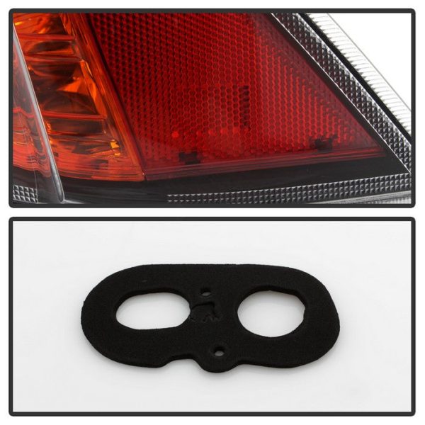 Xtune Tail Lights Mitsubishi Lancer (08-17) [OE-Style] Black Housing | Red or Smoked Lens Cheap