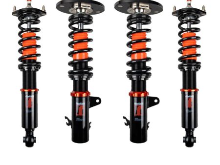 Riaction Coilovers Mitsubishi Lancer EVO 1 2 3 (92-95) GT-1 32 Way Adjustable w  Front Camber Plates Discount