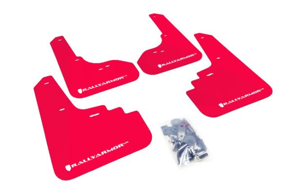 Rally Armor Mud Flaps Subaru Legacy (2005-2009) Black   Pink   Red Online