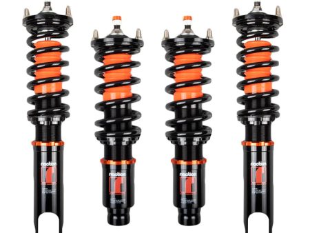 Riaction Coilovers Toyota Prius XW30 (10-15) ) GT-1 32 Way Adjustable w  Front Camber Plates Hot on Sale