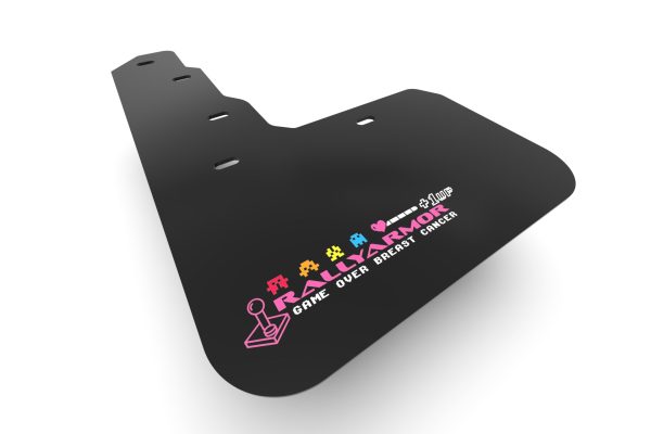 Rally Armor Mud Flaps Ford Fiesta Mk8 ST (2018-2022) Black   Red   Pink Online Hot Sale