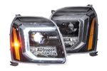 Morimoto Headlights GMC Yukon (2007-2014) XB Hybrid - Black Fashion