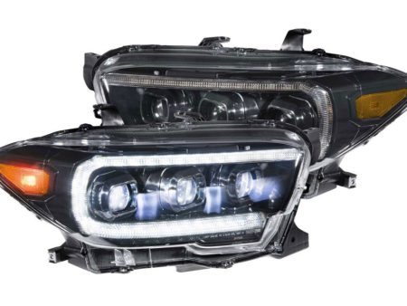 Morimoto Headlights Toyota Tacoma (2016-2023) XB LED - Black White or Amber DRL Online Hot Sale