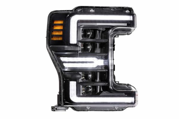 Morimoto Headlights Ford Super Duty (2017-2019) [w  Sequential LED Turn] XB Hybrid - Black Online Hot Sale