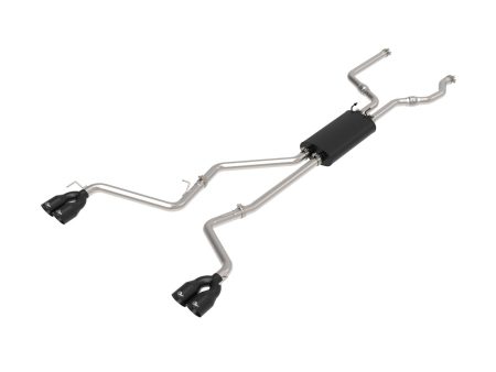 aFe Exhaust Lincoln Aviator   Ford Explorer ST (20-22) 2.5  Mach Force-Xp Stainless Steel w  Quad Tips Hot on Sale