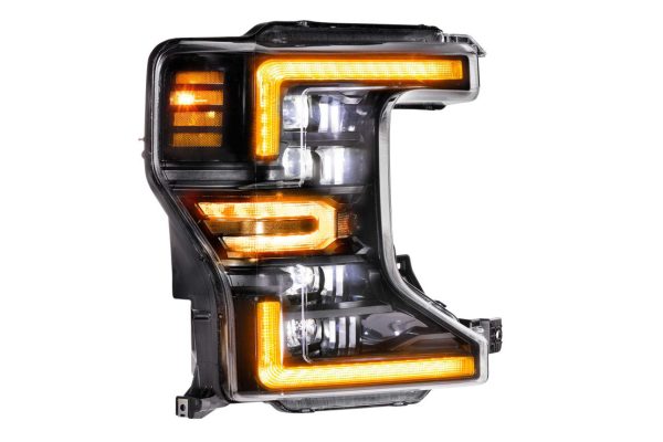 Morimoto Headlights Ford F250 F350 F450 SD (20-21) [w  Sequential LED Turn] XB LED - Black Discount