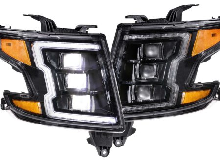 Morimoto Headlights Chevy Suburban (2015-2020) [w  Sequential LED Turn] XB LED - Black Online