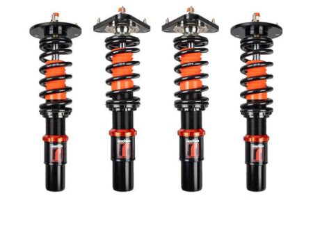 Riaction Coilovers Porsche Boxster 986 (97-04) GT-1 32 Way Adjustable w  Front Camber Plates Discount