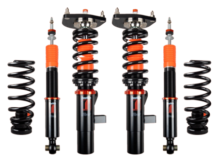 Riaction Coilovers Genesis G70 RWD AWD (18-22) GT-1 32 Way Adjustable w  Front Camber Plates Supply