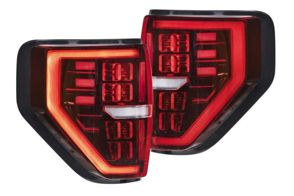 Morimoto Tail Lights Ford F150 (2009-2014) XB LED - Black - Red or Smoked DRL Cheap