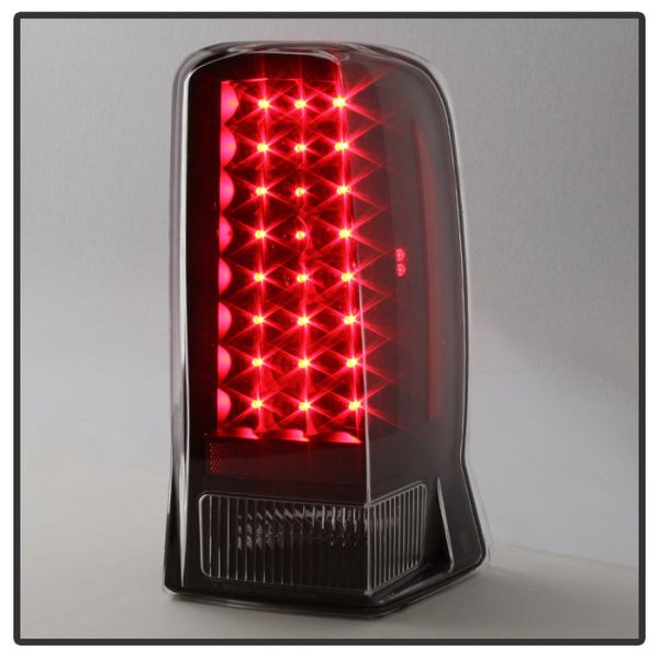 Xtune LED Tail Lights Cadillac Escalade (02-06) Black or Black Smoked Online now