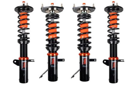 Riaction Coilovers Toyota Corolla (93-02) GT-1 32 Way Adjustable w  Front Camber Plates For Discount