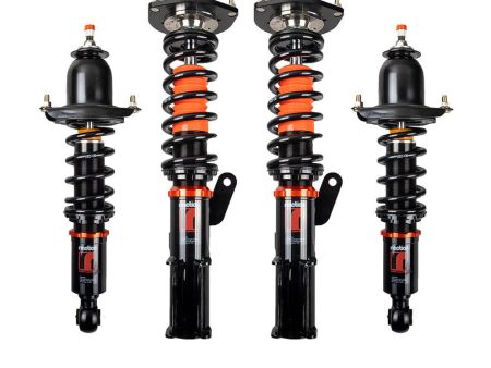 Riaction Coilovers Toyota Corolla (03-08) GT-1 32 Way Adjustable w  Front Camber Plates For Sale