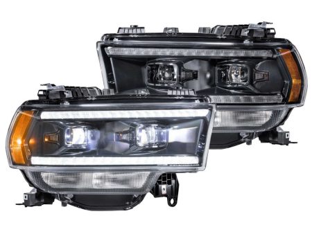 Morimoto Headlights Dodge Ram HD (2019) XB Hybrid - Black Online Sale