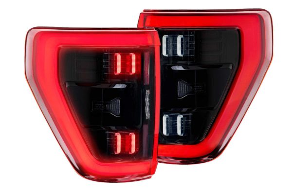 Morimoto Tail Lights Ford F150 (2021-2022) XB LED - Black - Red or Smoked DRL Hot on Sale