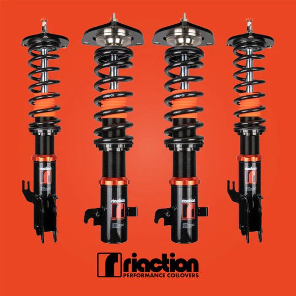 Riaction Coilovers Subaru Forester (03-08) GT-1 32 Way Adjustable w  Front Camber Plates Online Sale