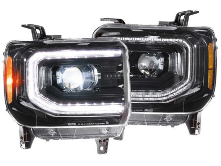 Morimoto Headlights GMC Sierra (2014-2018) XB LED - Black Cheap