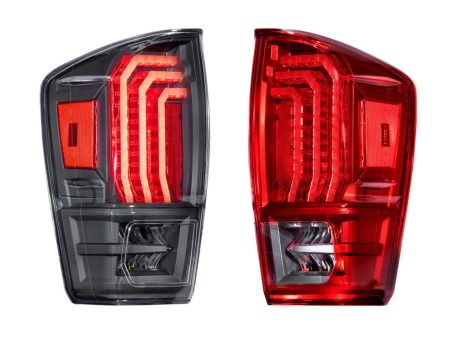 Morimoto Tail Lights Toyota Tacoma (2016-2022) XB LED - Black - Clear or Red DRL Hot on Sale