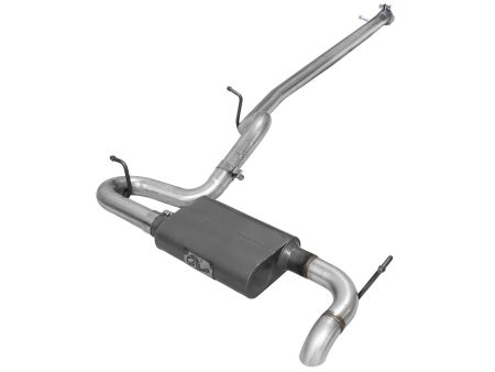 aFe Exhaust Jeep Wrangler JK (2007-2018) 2.5  Scorpion Aluminized Steel Standard or Forward-Muffler Hot on Sale