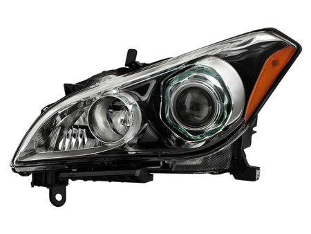 Xtune Projector Headlights Infiniti M37 (11-14) [AFS w  Technology Pkg & Xenon HID Models] Black w  Amber Turn Signal Lights Online Hot Sale