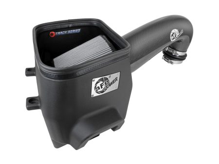 aFe Cold Air Intake Dodge Ram 1500 (19-22) Track Series Carbon Fiber w  Pro Dry S or Pro 5R Air Filter For Discount