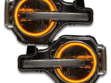 Oracle Headlight DRL Halo Upgrade Ford Bronco Full Size (2021-2022) ColorSHIFT RGB+W on Sale