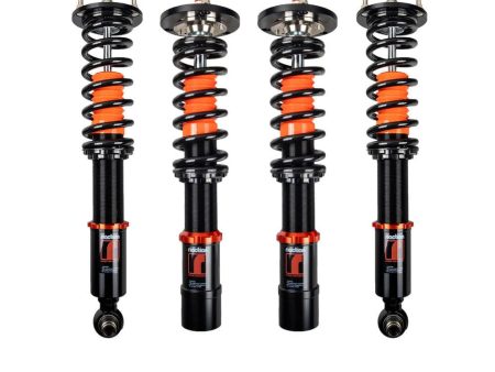 Riaction Coilovers BMW 5 Series E60 Non-M (04-10) GT-1 32 Way Adjustable w  Front Camber Plates Online Hot Sale