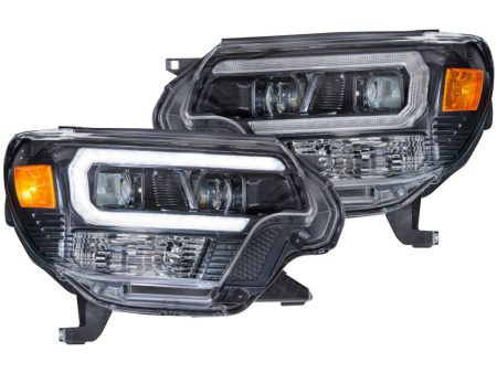 Morimoto Headlights Toyota Tacoma (2012-2015) XB Hybrid - Black - White or Amber DRL Supply