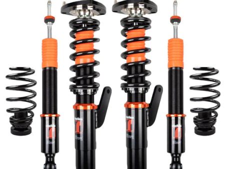 Riaction Coilovers VW Golf MK4 R32 (2004) GT-1 32 Way Adjustable w  Front Camber Plates Hot on Sale