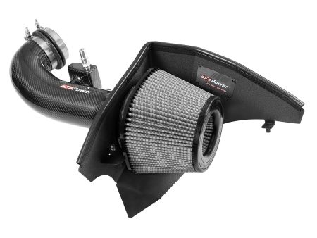 aFe Cold Air Intake Chevy Camaro SS V8 6.2L (16-22) Track Series Carbon Fiber w  Pro Dry S or Pro 5R Air Filter Online