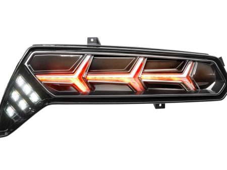 Morimoto Tail Lights Corvette C7 (2014-2019) XB LED - Black - Red or Smoked DRL Online Sale