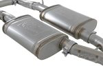 aFe Exhaust Dodge Challenger (2015-2022) 2.5  Mach Force-Xp in 304 Stainless Steel w  Dual or Quad Tips Online Sale