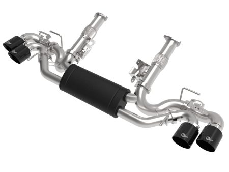 aFe Exhaust Chevy Corvette CB (2020-2022) Mach Force-Xp 304 Stainless Steel w  Muffler Quad Tips For Sale