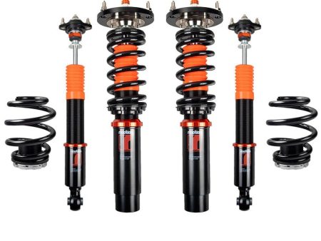 Riaction Coilovers BMW 3 Series E30 Non-M (85-92) GT-1 32 Way Adjustable w  Front Camber Plates Hot on Sale