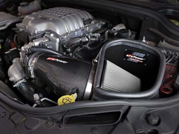 aFe Cold Air Intake Dodge Durango SRT Hellcat (21-23) Jeep Grand Cherokee Trackhawk (19-21) Track Series Carbon Fiber Fashion