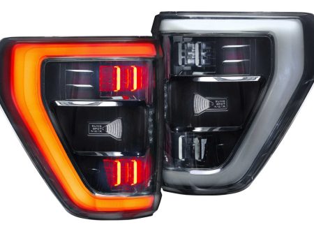 Morimoto Tail Lights Ford F150 (2021-2022) XB LED - Black - Red or Smoked DRL Hot on Sale