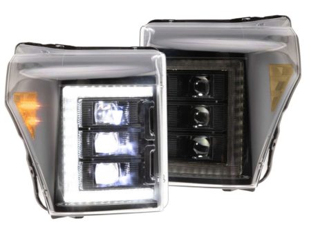 Morimoto Headlights Ford F250 F350 Super Duty (2011-2016) XB LED - Black on Sale