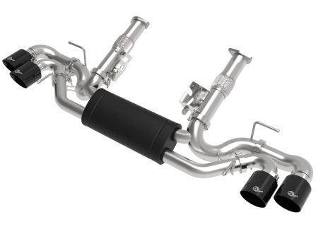 aFe Exhaust Chevy Corvette CB (2020-2022) Mach Force-Xp 304 Stainless Steel with Muffler No PP Supply