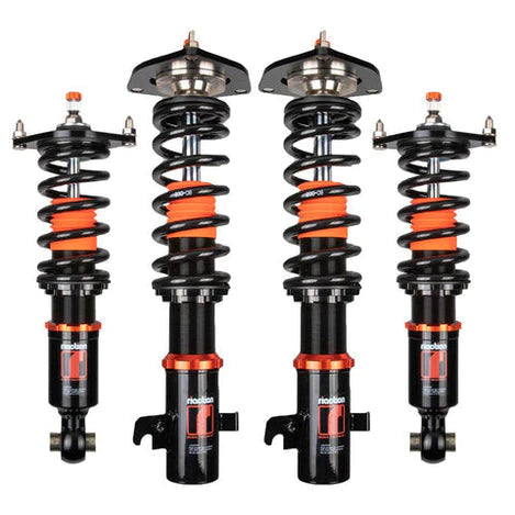 Riaction Coilovers Subaru Forester (03-08) GT-1 32 Way Adjustable w  Front Camber Plates Online Sale