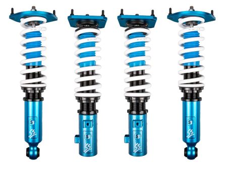 FIVE8 Coilovers Mazda RX7 FC (1986-1992) SS Sport Height Adjustable w  Front Camber Plates Supply