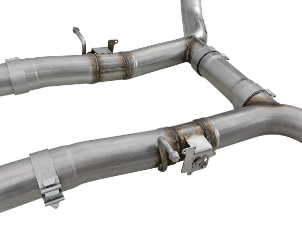 aFe Exhaust Dodge Challenger HEMI (2017-2022) 3  Mach Force-Xp in 304 Stainless Steel Online