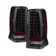 Xtune LED Tail Lights Cadillac Escalade (02-06) Black or Black Smoked Online now