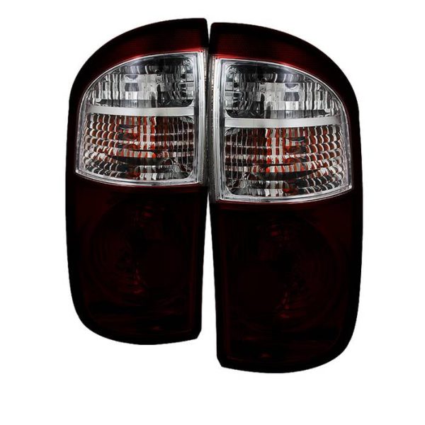 Xtune Tail Lights Toyota Tundra Double Cab (04-06) Red Smoked or Red Clear Fashion