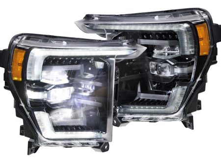 Morimoto Headlights Ford F150 (21-22) XB LED - Black [w  Sequential LED Turn] White or Amber DRL Discount