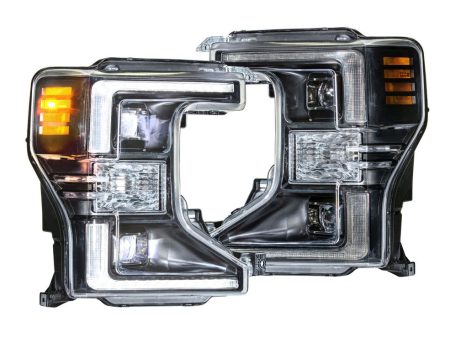 Morimoto Headlights Ford F250 F350 F450 Super Duty (2020-2022) XB Hybrid - Black Cheap